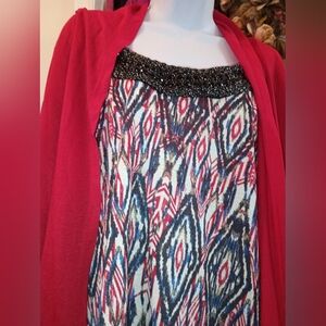 White Stag 2Piece Tank/Blouse